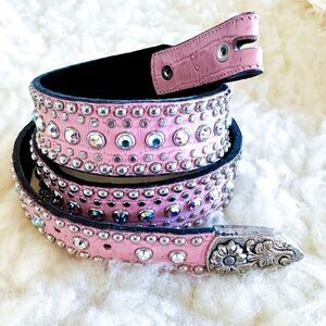 Rhinestone Cowgirl Belt strap 32”